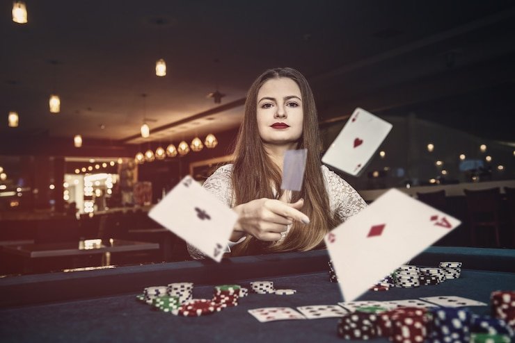 Alur permainan Free Bet Blackjack dari penempatan taruhan hingga pengumuman hasil